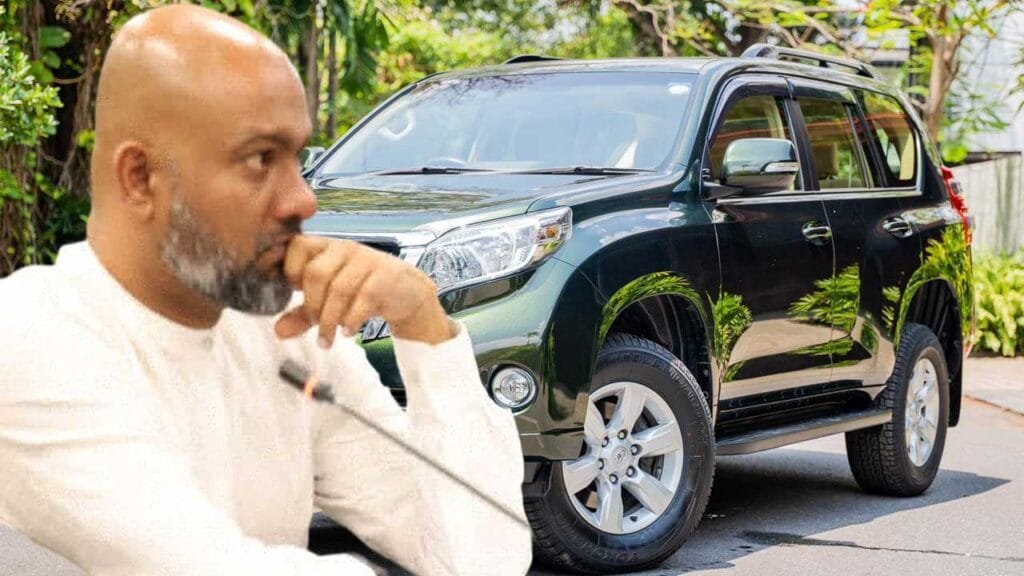 Police seize vehicle belonging to NJP MP!