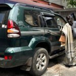 Dodawatte and his wife's Prado issue