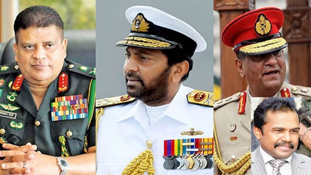 UK sanctions Shavendra Silva, Wasantha Karannagoda, Jagath Jayasuriya and Karuna Amman