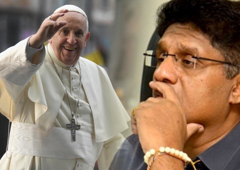 පාප් වහන්සේගේ වියෝව ගැන සජිත් දුක් වෙයි!