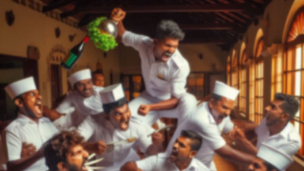 An attack on a hotel