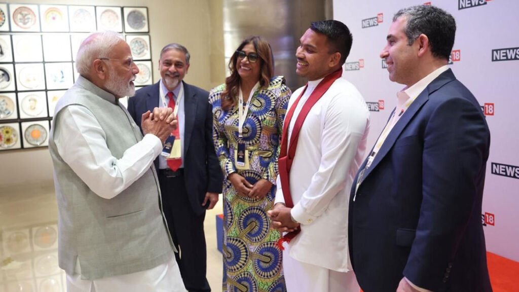 Namal meets Prime Minister Modi in India!
