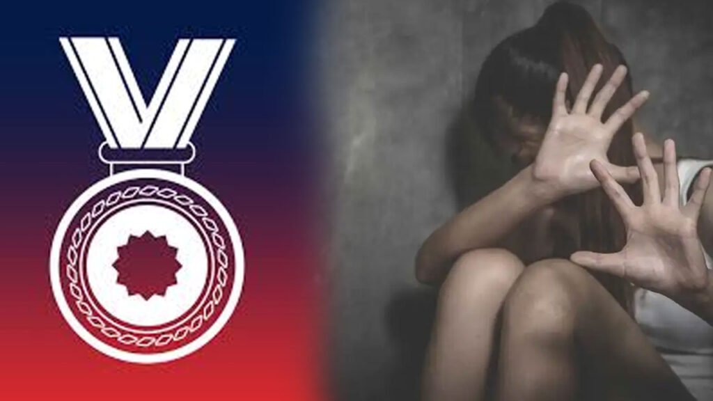 Medal candidate molested a young woman