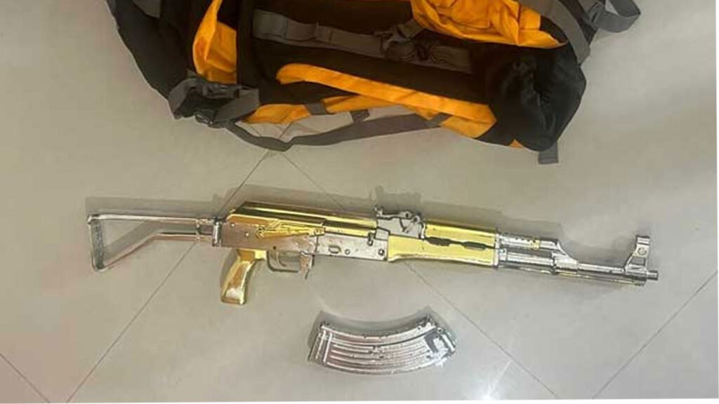 Gold-plated T56 of a SLFP strongman