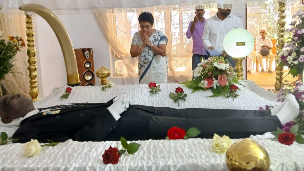 සමුගත් පාපැදි ශූරයාට සබරගමු ආණ්ඩුකාරවරියගේ ගෞරවය පුද කෙරේ