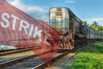 දුම්රිය රියදුරු වර්ජනයක්!