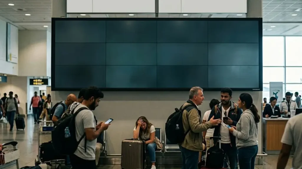 ගුවන් ගමන් වාර 205ක් අදත් අවලංගුයි!