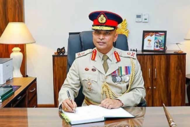 නව යුද හමුදාපති පත් කෙරේ!