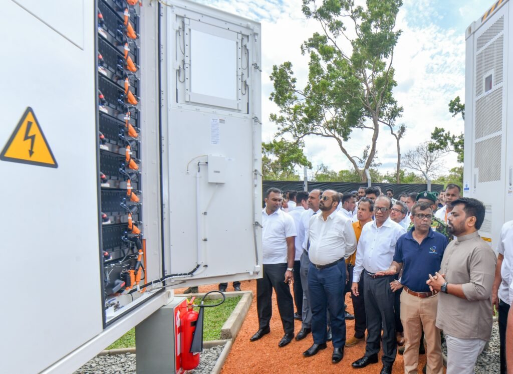 ජාතික විදුලිබල පද්ධතියට ප්රථම බැටරි බලශක්ති ගබඩා පද්ධතිය එක්වෙයි!