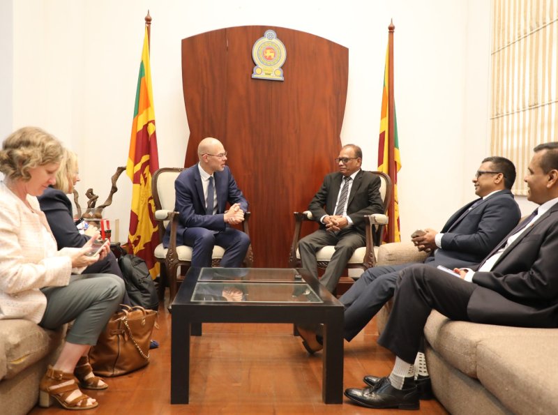 ශ්‍රී ලංකාවේ වරාය හා හරිත බලශක්ති ව්‍යාපෘති සඳහා යුරෝපා සංගමයේ සහාය පිළිබඳ සාකච්ඡා!