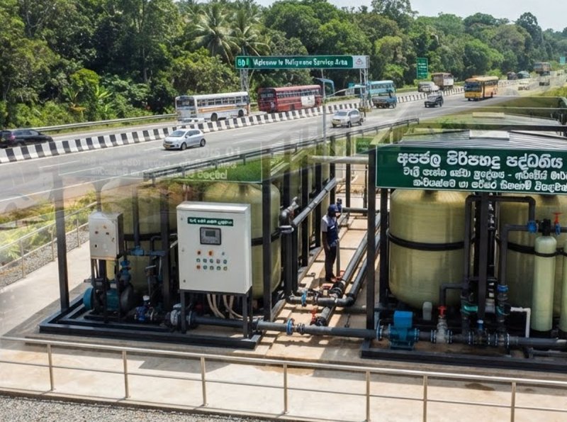 දක්ෂිණ අධිවේගයේ වැලිපැන්න සේවා ප්‍රදේශයට නව අපජල පිරිපහදු පද්ධති දෙකක්!